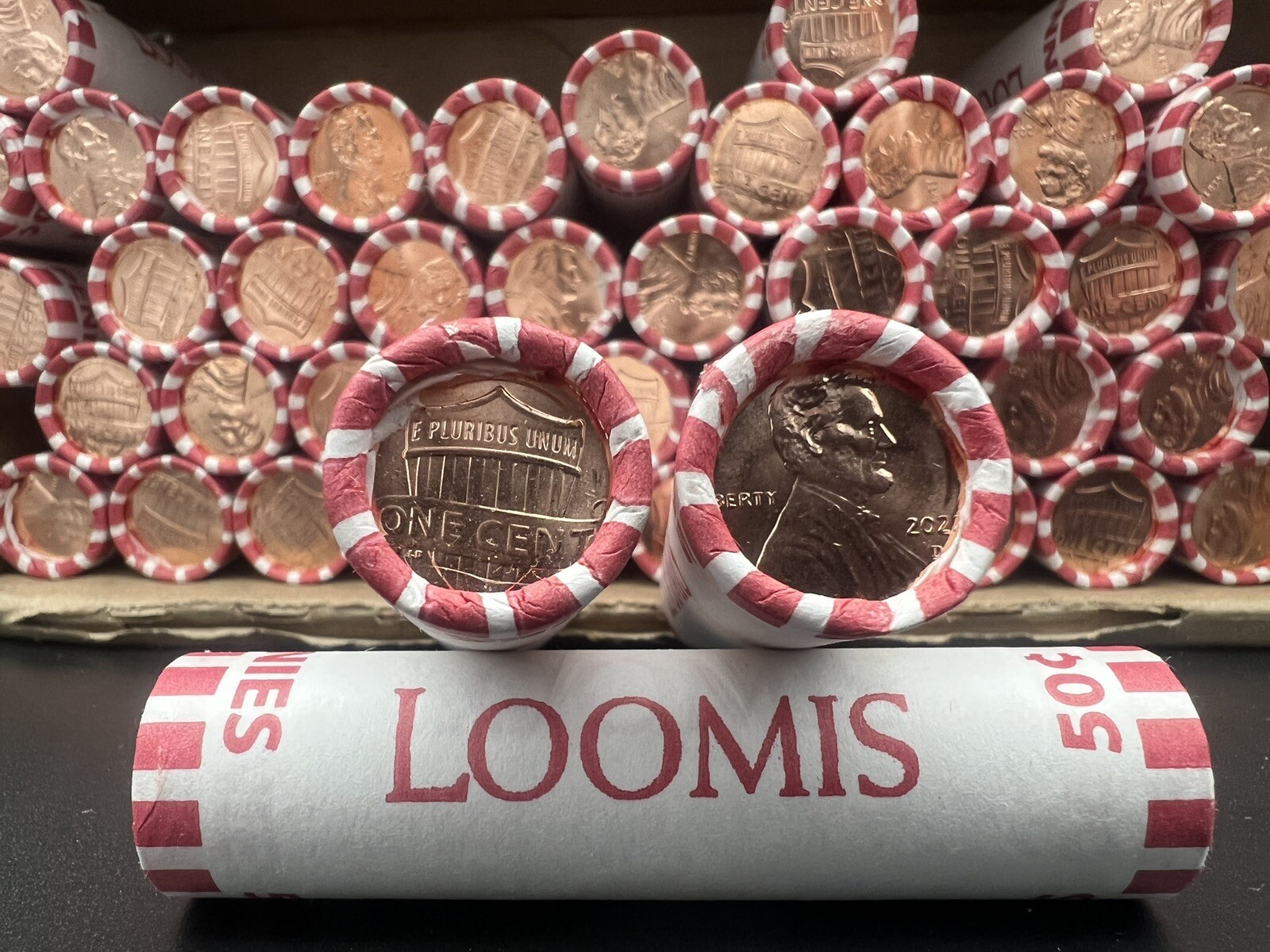 2022 D Lincoln Shield Cents Penny BU Roll Unsearched (1) Roll of 50 Pennies!