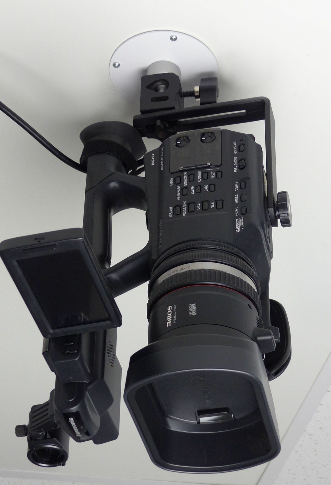 ALZO Face Down Camera Screw to Ceiling Mount L Bracket