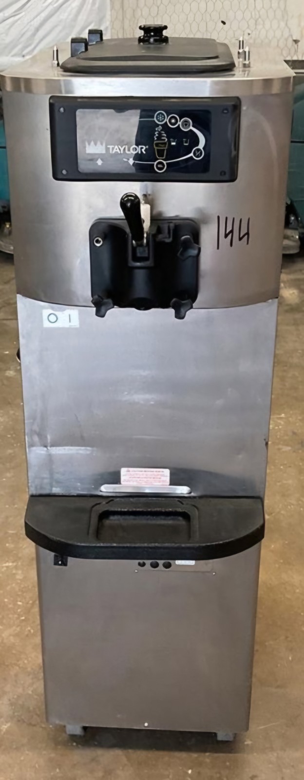 2019 Taylor C709 Soft Serve Ice Cream Machine with stand 1 Phase Air Cooled