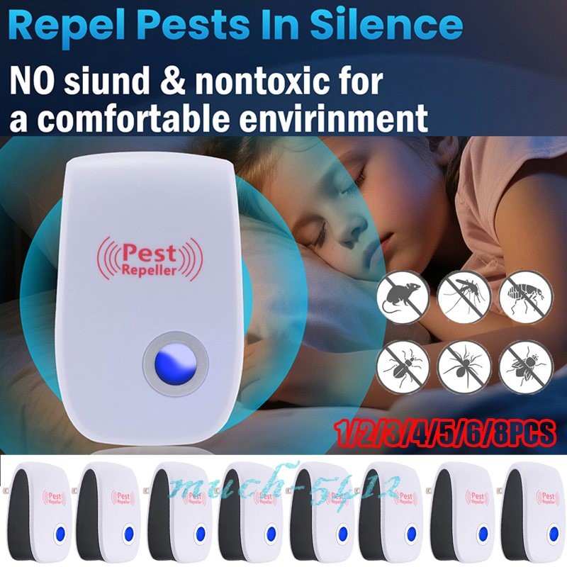 Repelente de Plagas Control de Insectos, Mosquitos, Ratas, Ratones, Cucarachas