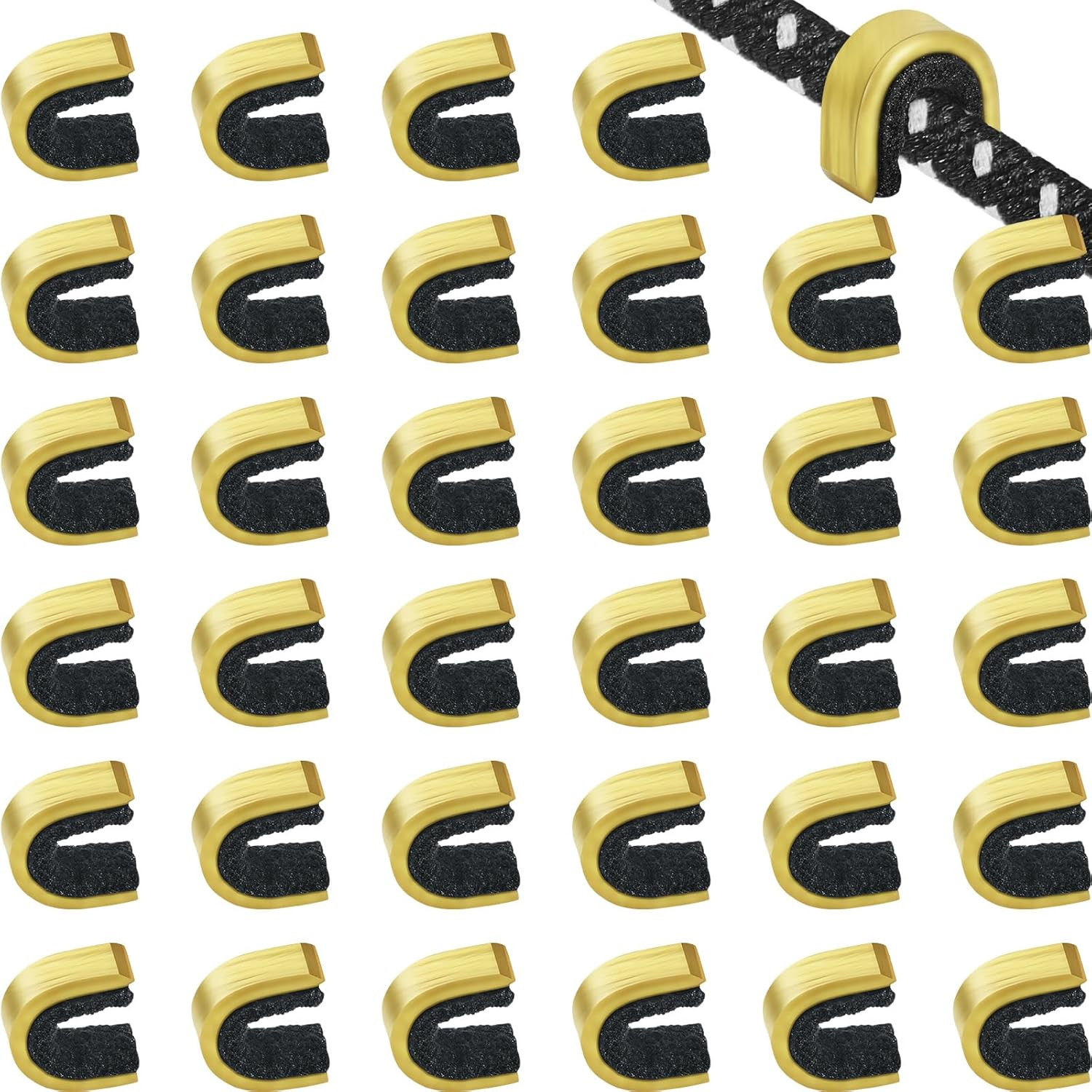 Gejoy Nock Points Archery String Nocking Points Bow String Buckle Clips for Comp