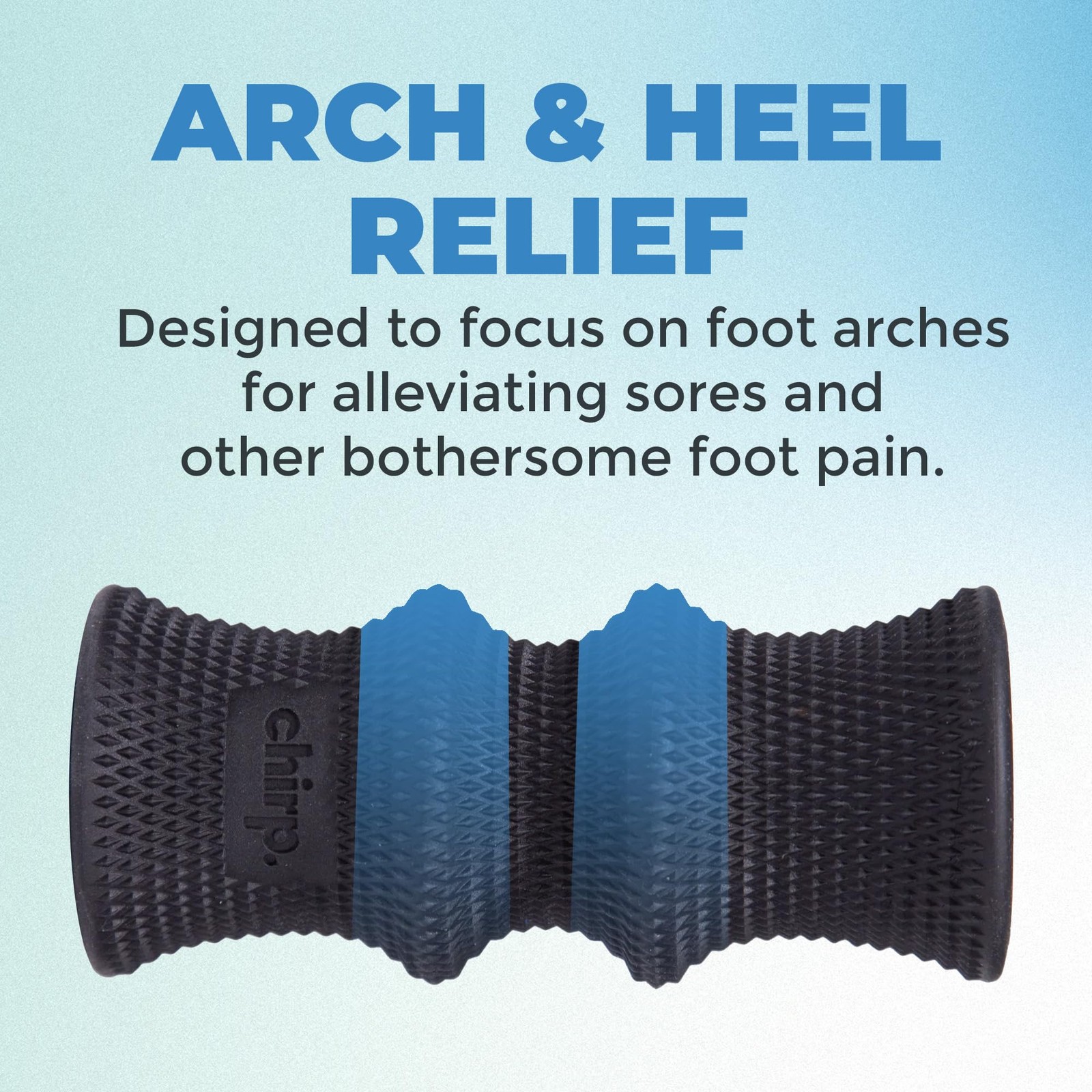 Wheel Foam Roller – Targeted Back & Neck Relief, Lumbar Spine Stretcher, Spin...