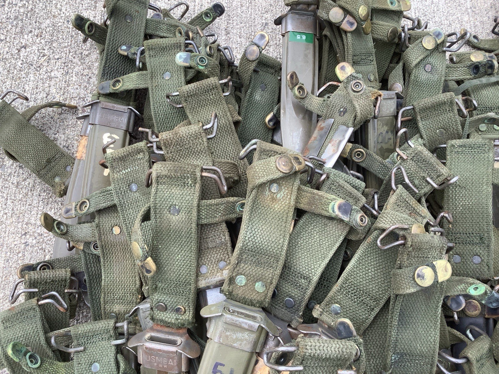 USGI M8A1 Scabbard with Tip PWH