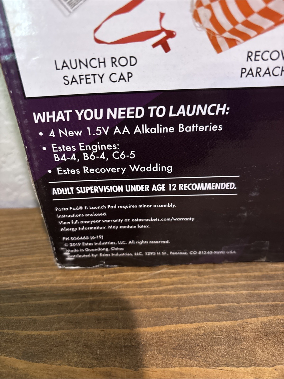 Estes Riptide Model Rocket Launch Set Incl. Launch Pad & Control New Sealed NIB