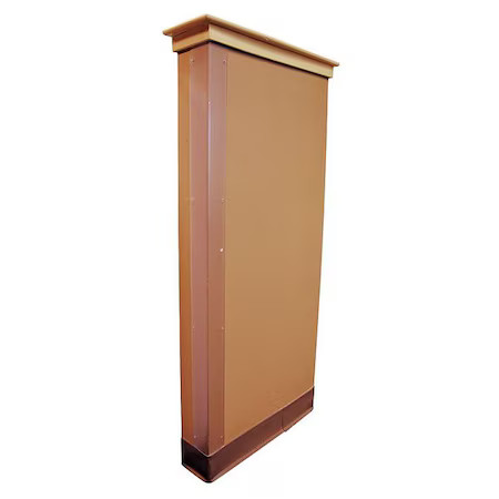 Zoro Select 4Lwt8 Corner Guard, Clear, Smooth, Pvc, 4 Ft H, 4Lwt8