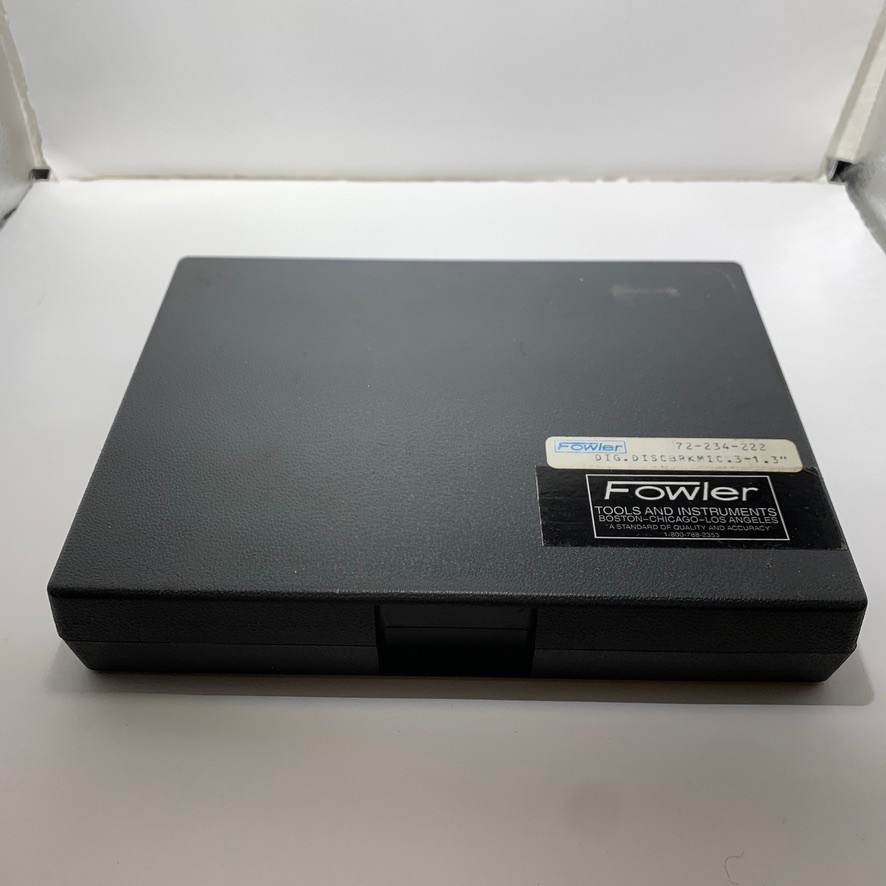 Fowler 72-234-222 Mechanical Digit Counter Micrometer 0.3-1.3"