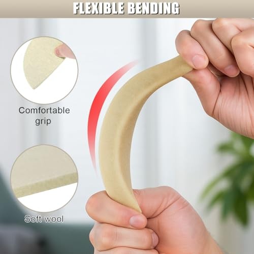 3PCS Window Tint Squeegees, Non-Scratch Soft Wool Felt Vinyl Wrapping