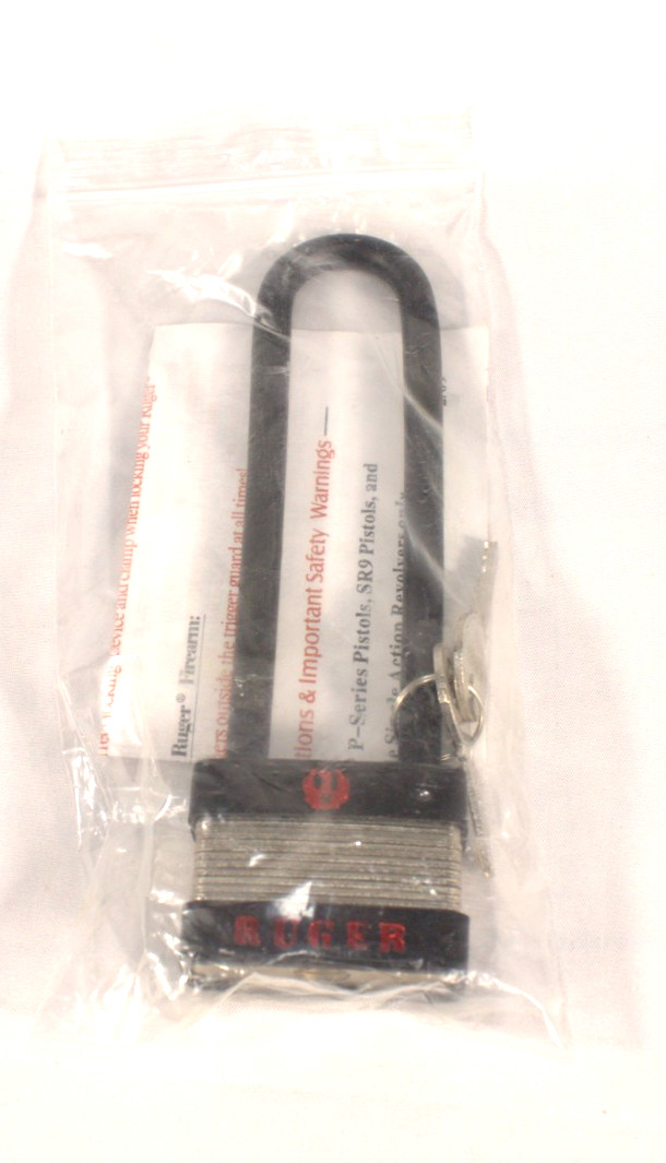 Ruger Gun Lock No. 5050 With 2 Keys New padlock