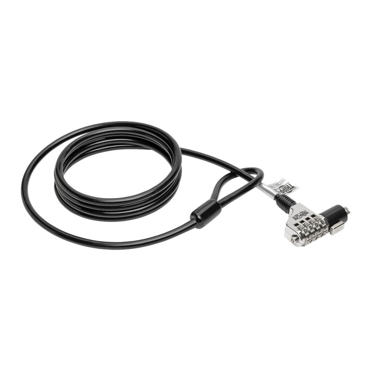 SEC6C Tripp Lite Security Lock for Laptops and Peripherals 6 ft 4 Digit Combo