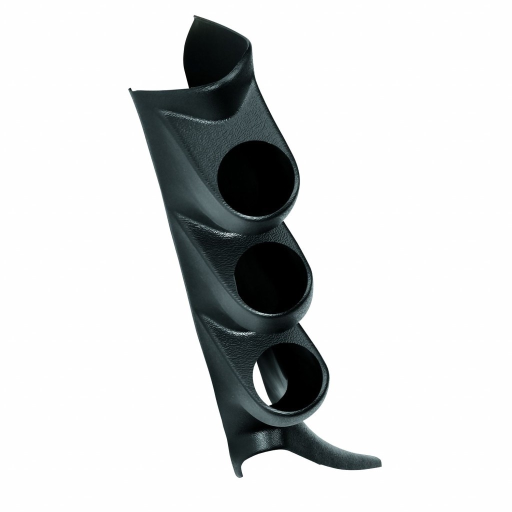 AutoMeter Triple Pillar For GMC Sierra 1500/3500 Classic 2007 Black