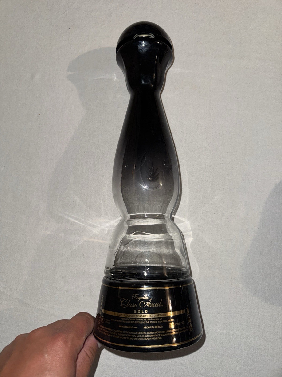 Clase Azul Gold Tequila Empty Bottle 750ml **No Box