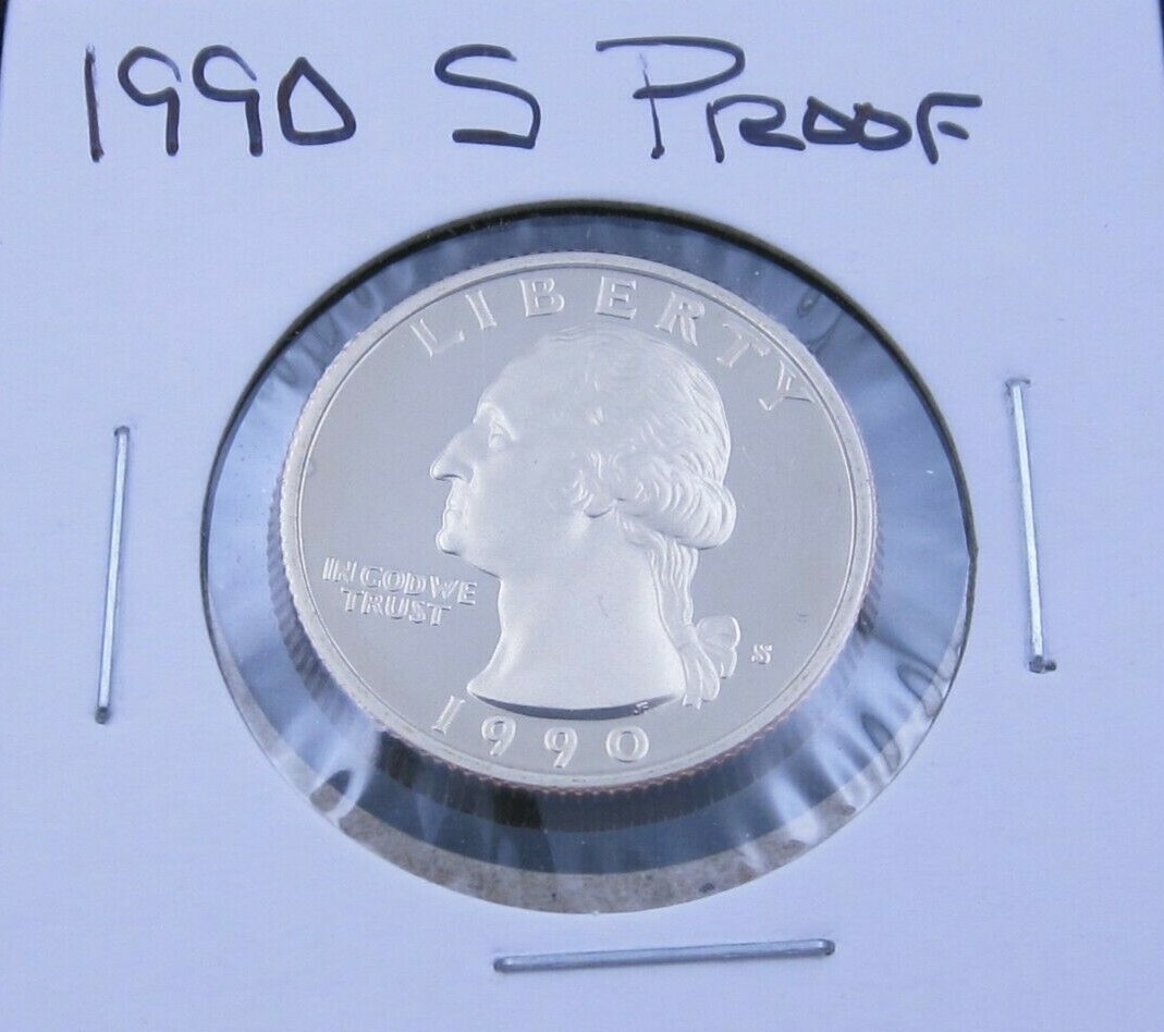 1990 S Proof Washington Quarter - Uncirculated