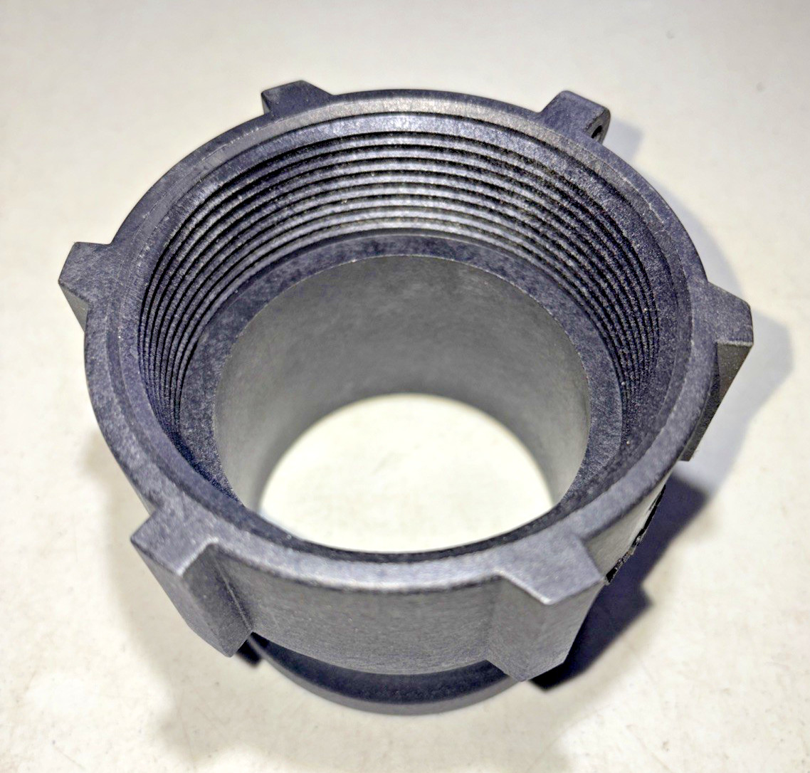 Banjo 300A Polypropylene Cam & Groove Fitting, 3" Male Adapter x NPT Female