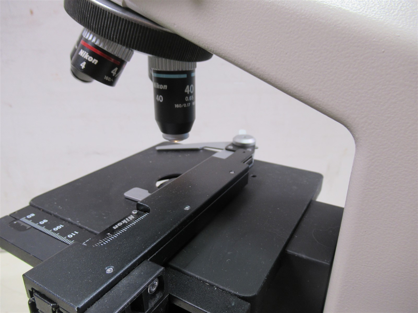 Nikon Alphaphot 2 YS2 Binocular Microscope 4 Objectives 2 Eyepieces Lab Medical