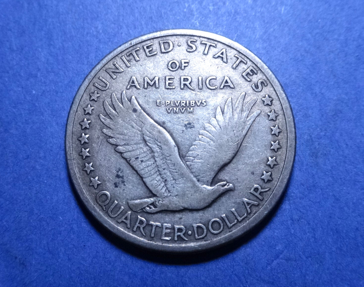 1917-D Type I Standing Liberty Quarter Ch. VF