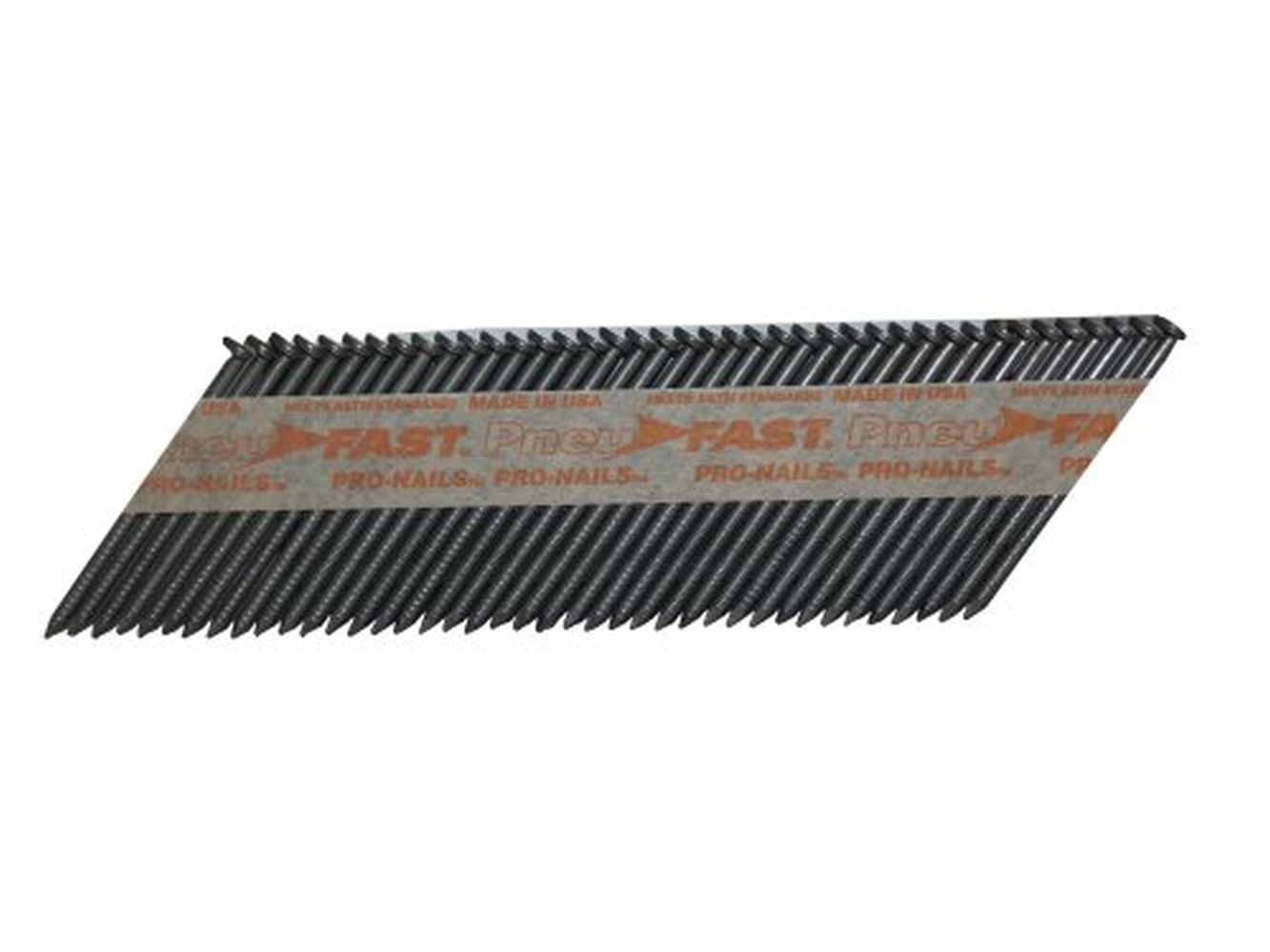 Pneu-Fast SP10DXR 3x0.120" Ring Clipped Head Nail for 30-34deg Nailers,2500-Ct