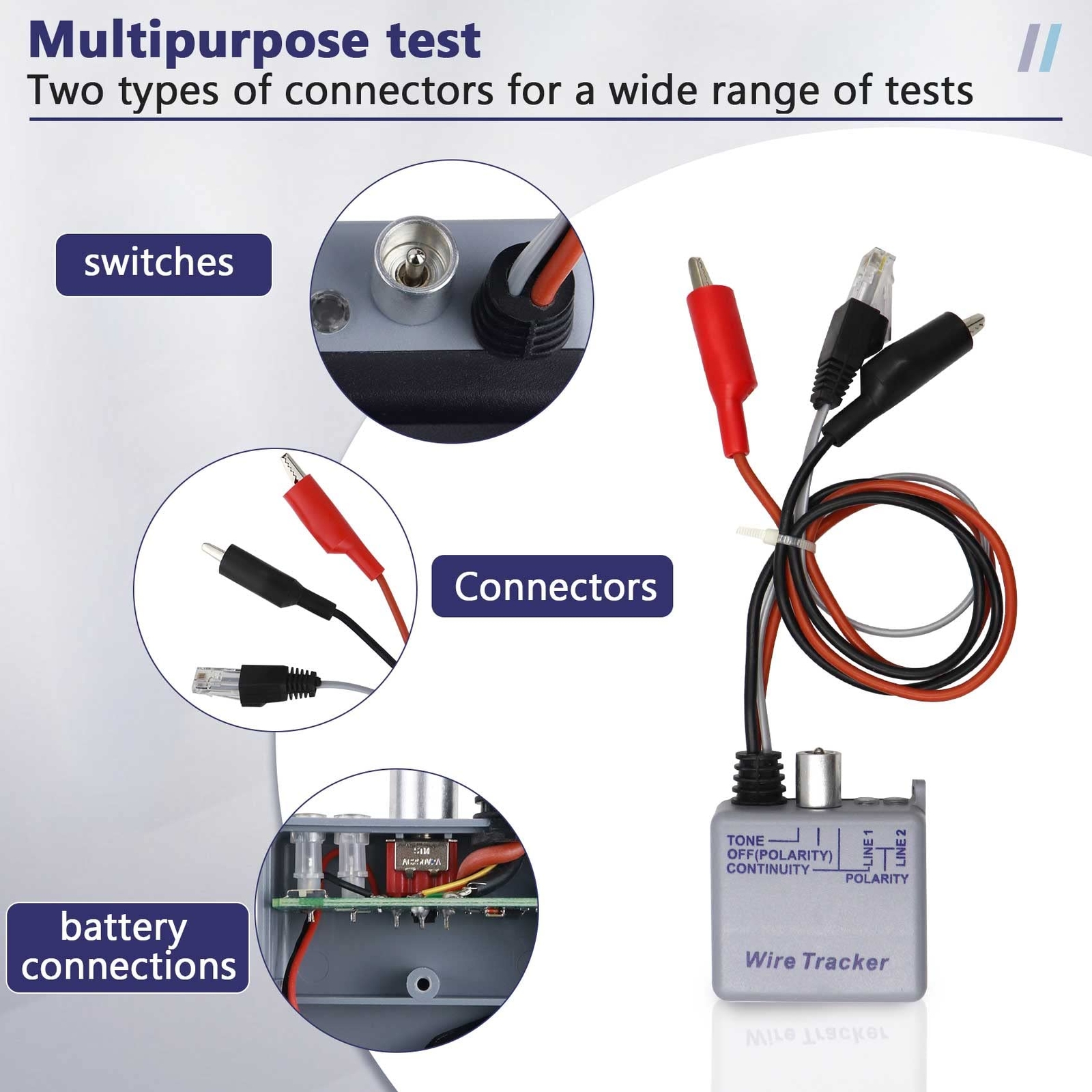 200EP Tone Generator Kit Wire Tracer Circuit Tester W/ Inductive Amplifier US