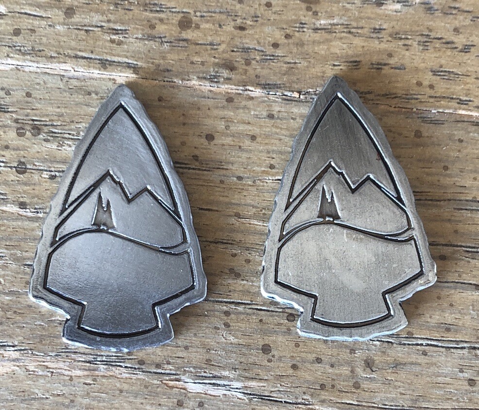 Kananaskis Country Golf Course Arrowhead Golf Ball Markers. Lot of 2
