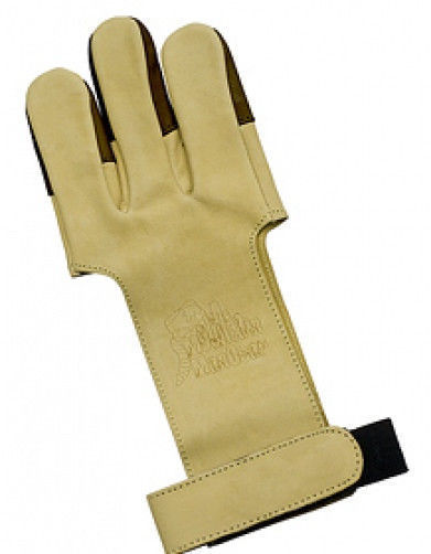 OMP Mountain Man Leather Shooting Glove - Tan Medium