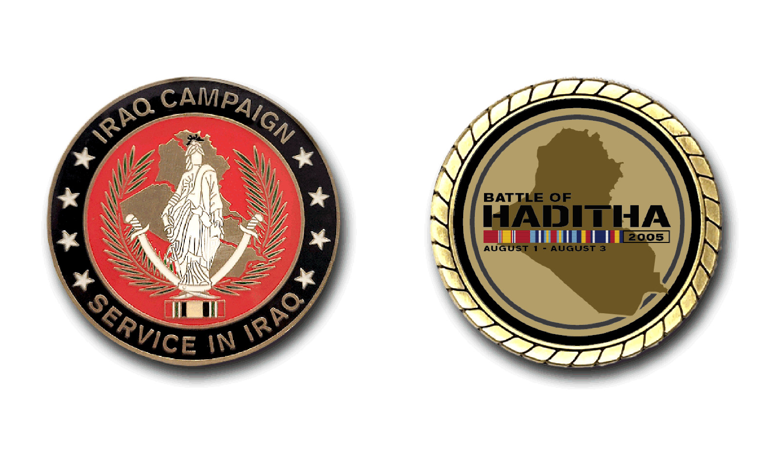 Battle of Haditha Iraq Challenge Coin