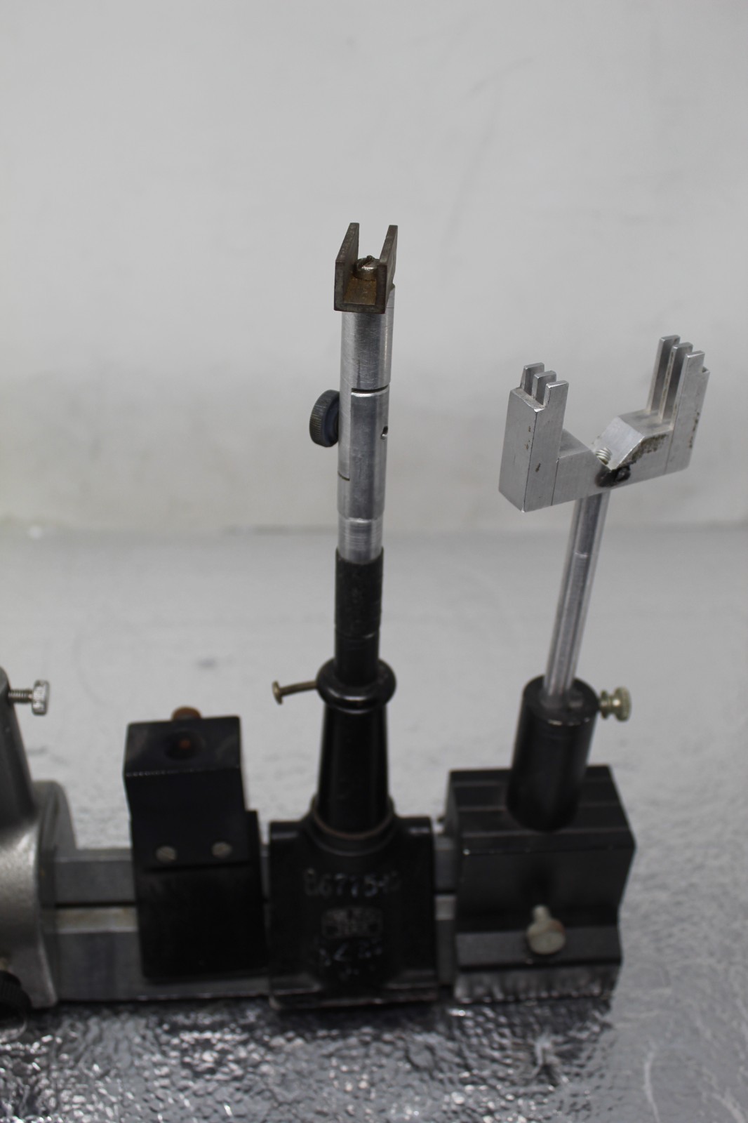 Carl Zeiss Jena Optical Bench Rail Mounts Lab Components Physics Science