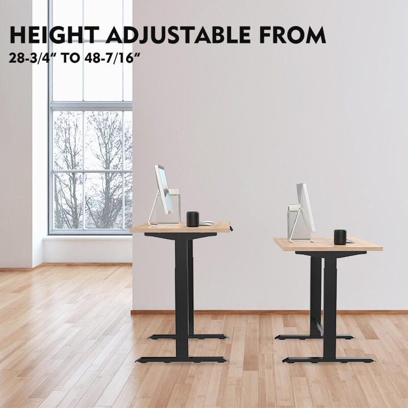 WORKPRO 48inch Electric Standing Desk 500 LBS Load Capacity Work Table Workbench