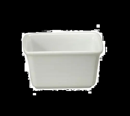 Oneida R4570000906 Botticelli Bright White 3.75"x 2.75" Sugar Packet Holder