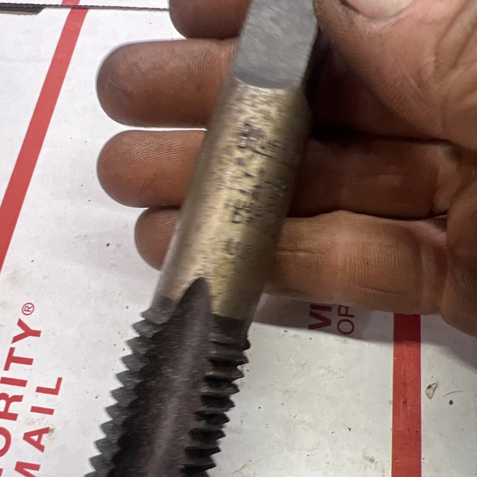Blue point 1-8" tap