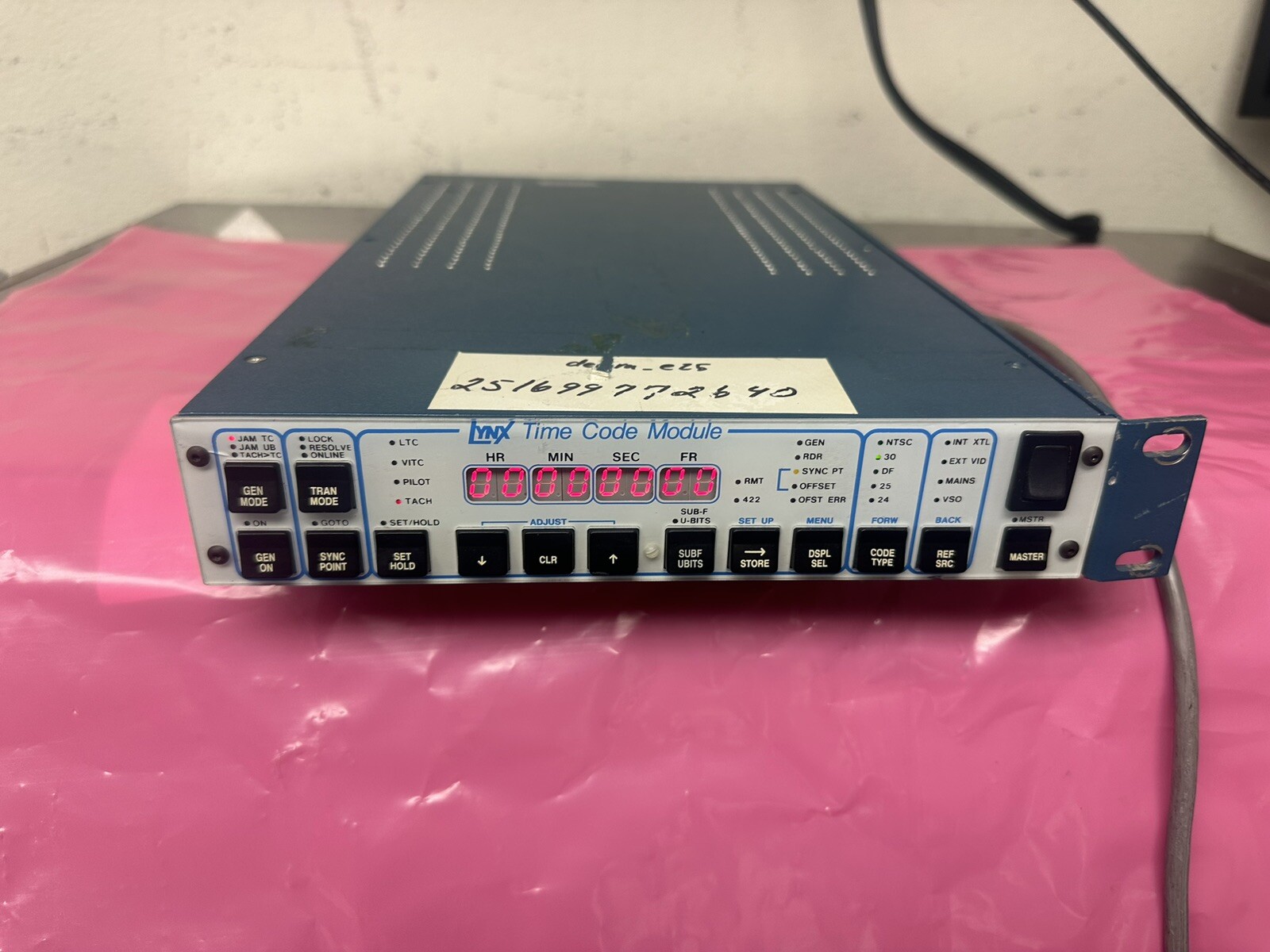 TIMELINE LYNX I TIME CODE MODULE