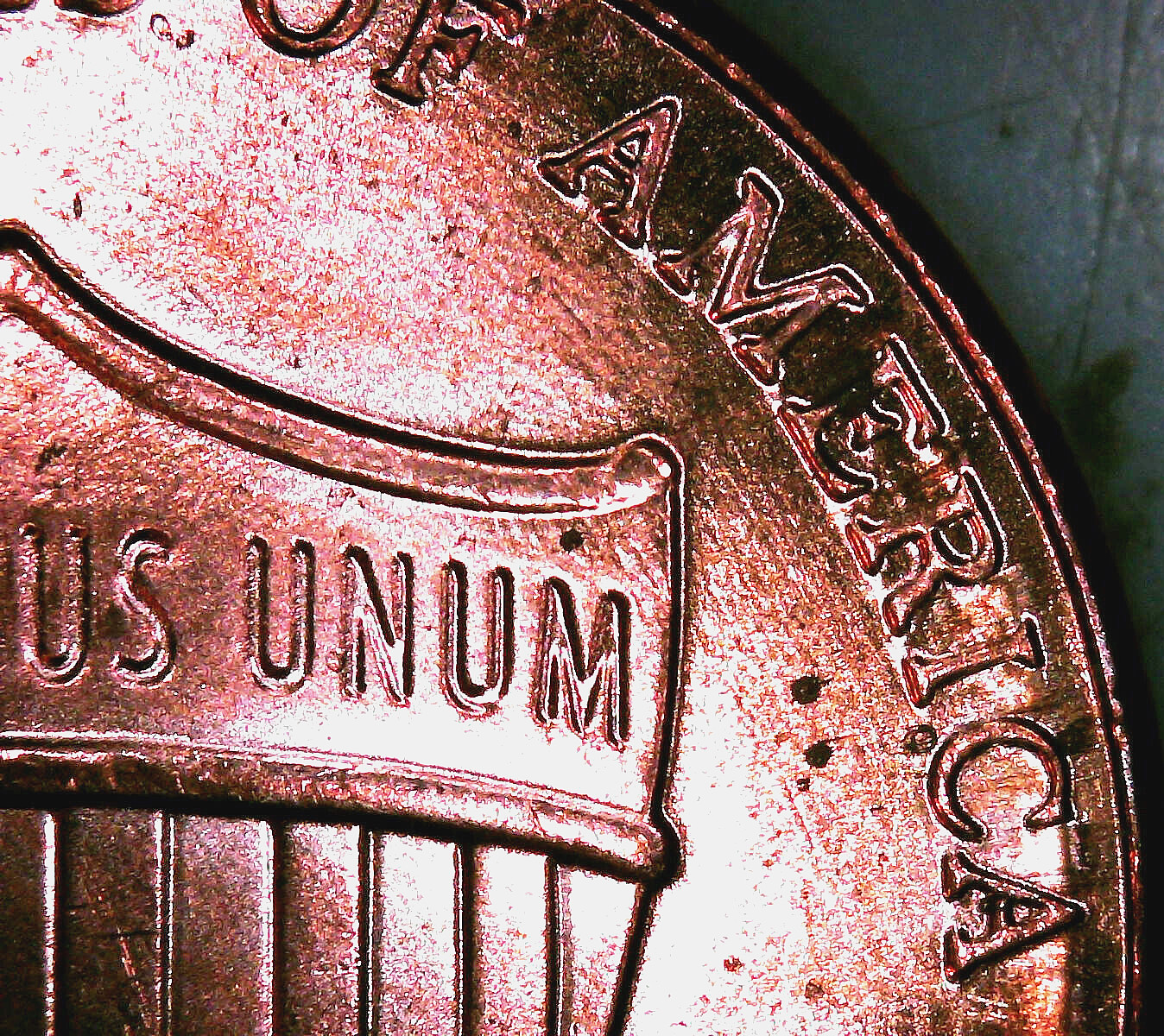 2022 P Lincoln cent Spike Head error plus additional reverse die crack