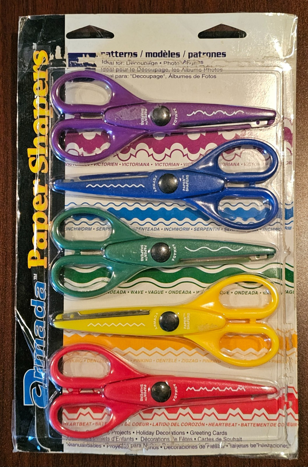 Armada Paper Shapers #7005 Paper Shaping Scissors.  Crafts Scrapbooking