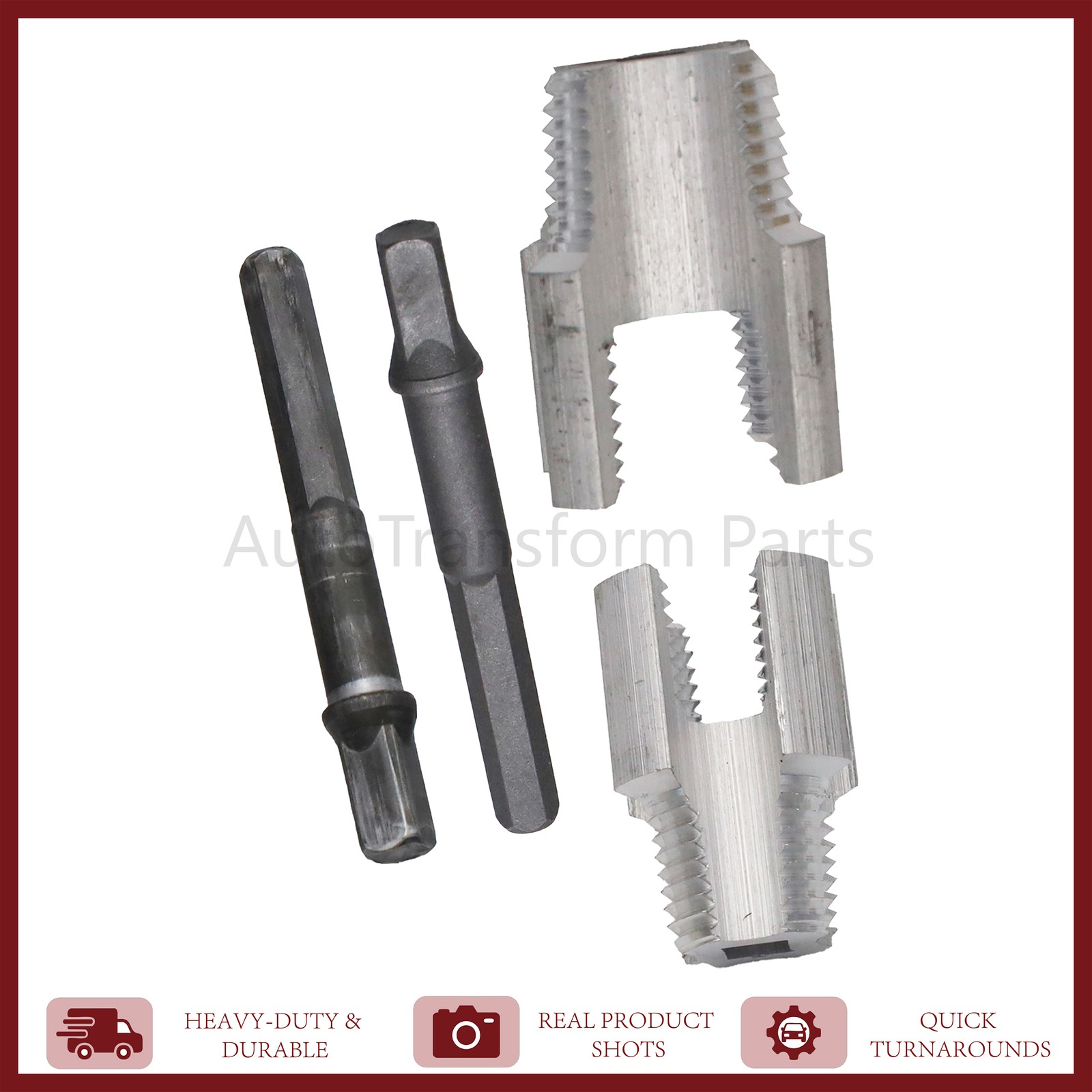 Fits For PVC Pipe Threading Tool Kit Internal & External Manual Threader NEW US