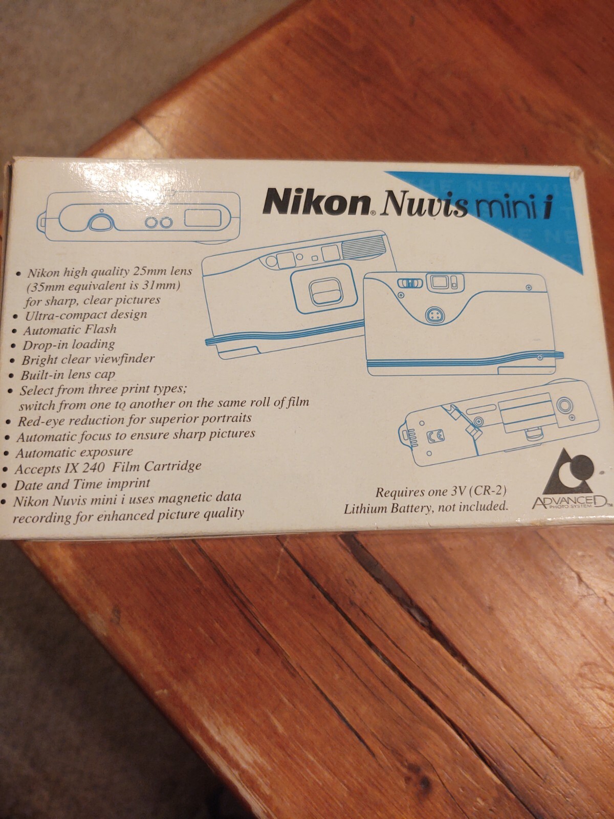 Nikon Nuvis Mini I APS Point & Shoot Film Camera