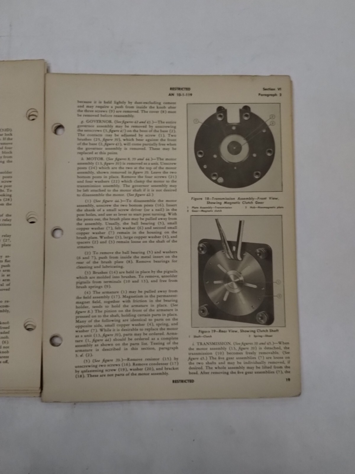 Automatic Electric Co. Intervalometer Type B-5 Handbook of Instructions/Parts