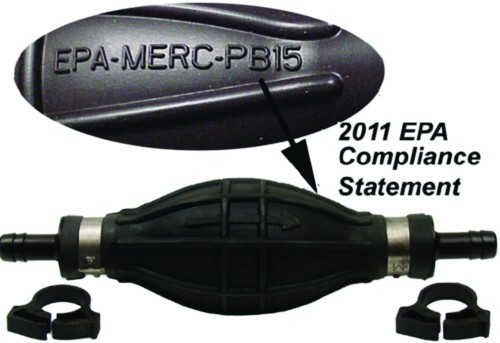 Quicksilver New OEM Primer Bulb Assembly, 8M0061875
