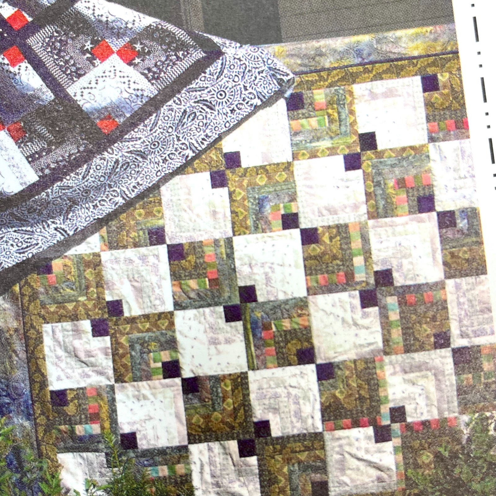 Shadows Quilt Pattern MD18 by Marlous Designs Makes 2 Sizes Fat Quarter Friendly