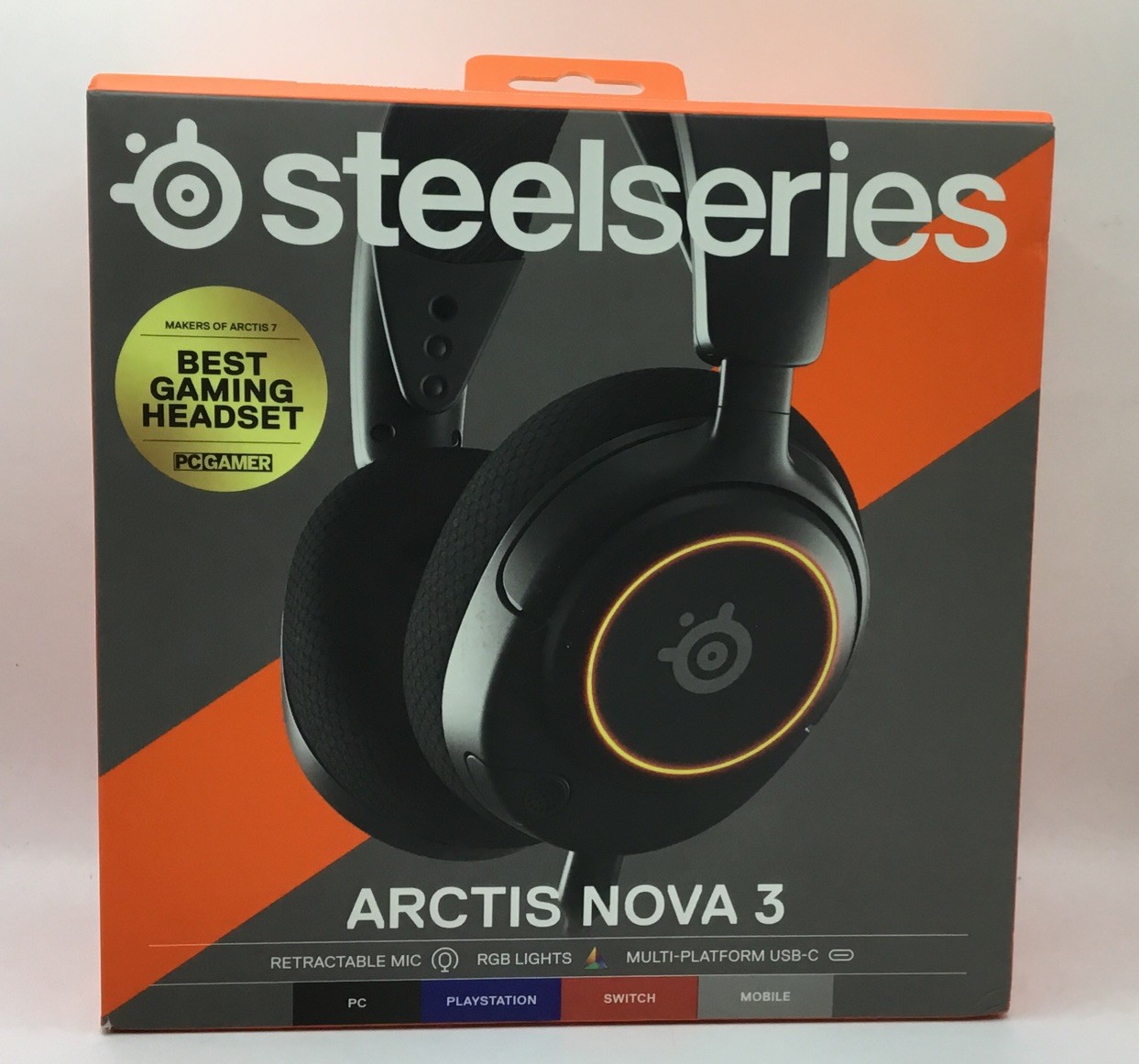 SteelSeries New Arctis Nova 3 Multi-Platform Gaming Headset Black "BRAND NEW"