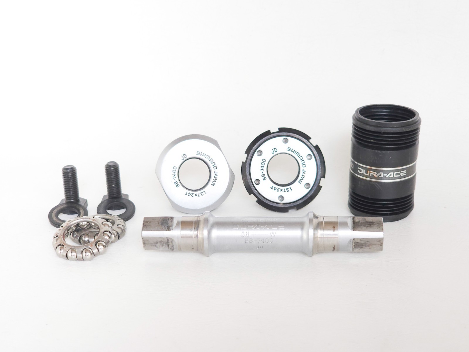 Vintage Shimano Dura-Ace Bottom Bracket for 6-7-8 Speed 740x Series ENG / ISO
