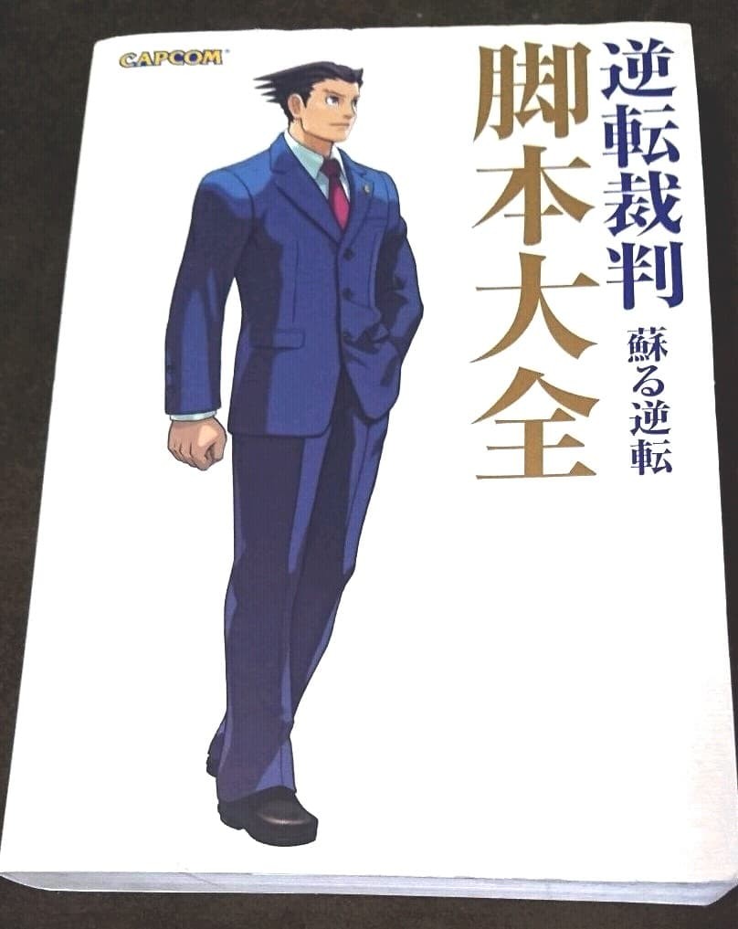 Ace Attorney Resurrection Reversal Screenplay Taizen Game Fan Art Book