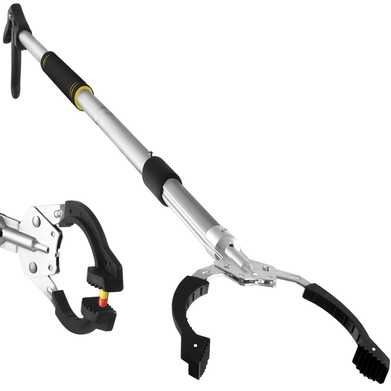 Grabber Reacher Tool Extra Long, 55" Trash Picker Upper Grabber Heavy Duty Stain