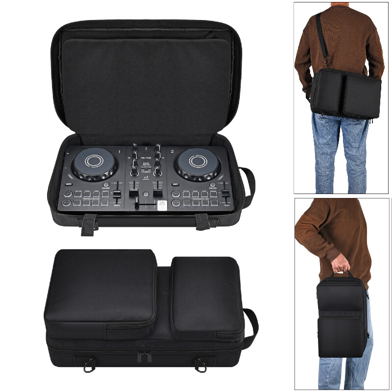 Storage Bag Portable Carrying Case for AlphaTheta DDJ-FLX 2/Pioneer DDJ/Hercules