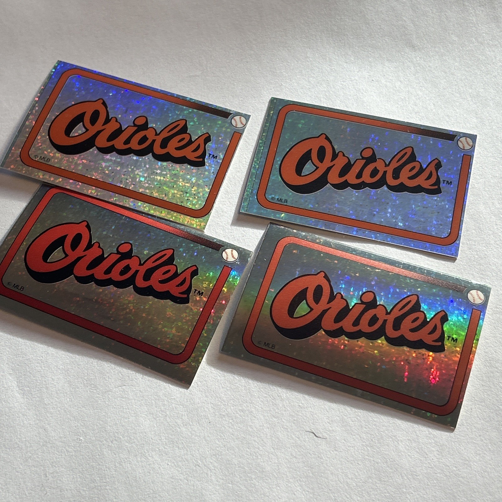 1998 Panini Baseball Foil Stickers Baltimore Orioles 258￼