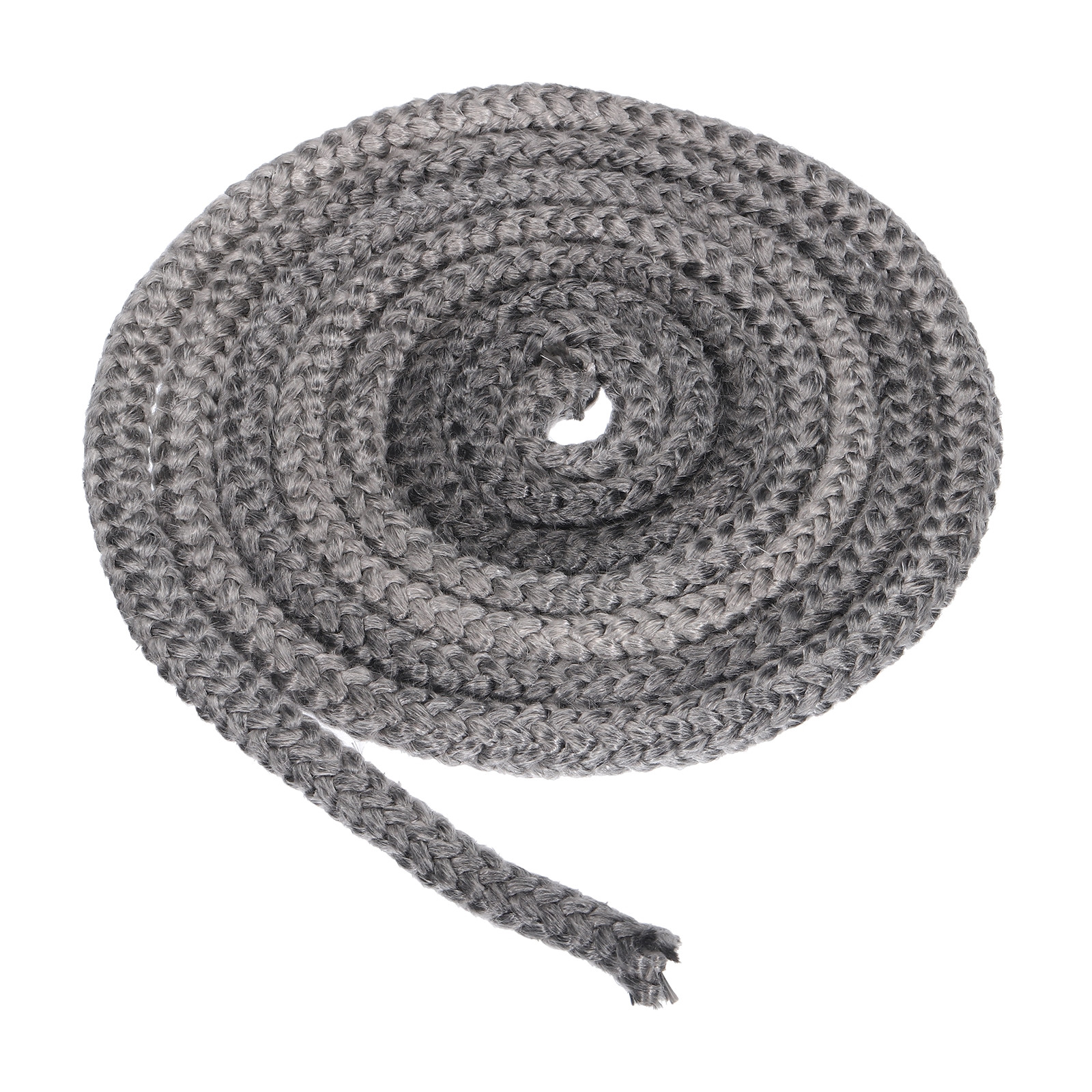 1/2"x 118" Wood Stove Gasket Graphite Fiberglass Round Seal Rope Black