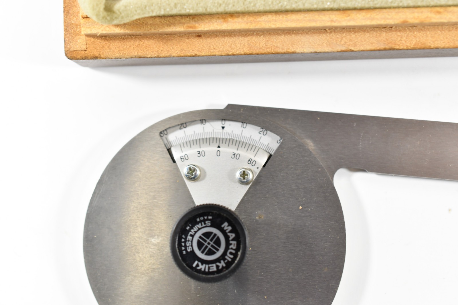 MARUI KEIKI Single Protractor SP-401 Angle Gauge N1098