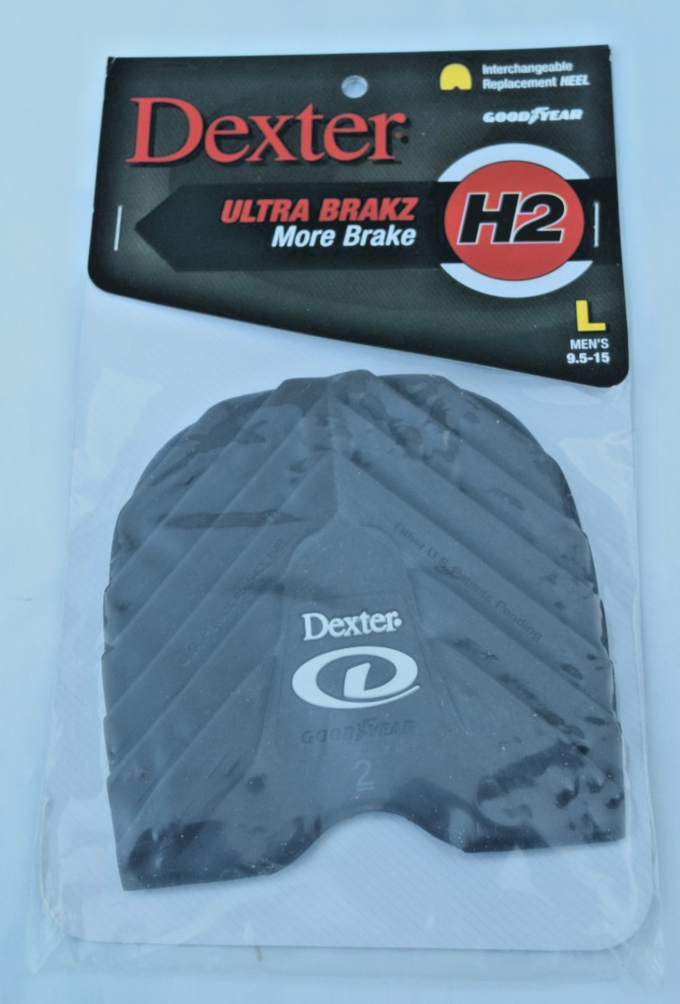 Dexter Ultra Brakz H2 Interchangeable Replacement Heel Mens Size L 9.5 - 15