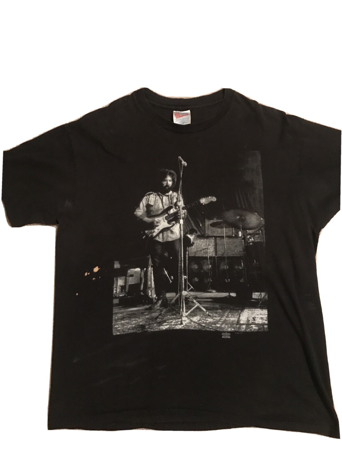 Jerry Garcia Grateful Dead Winteland Productions Vintage XLg. T Sirt.