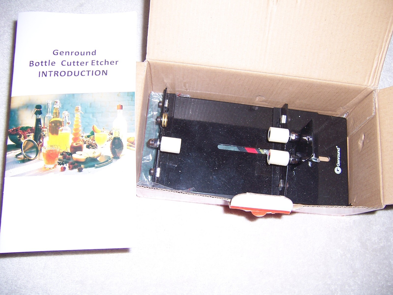 Genround Bottle Cutter cut a glass bottle cutting tool