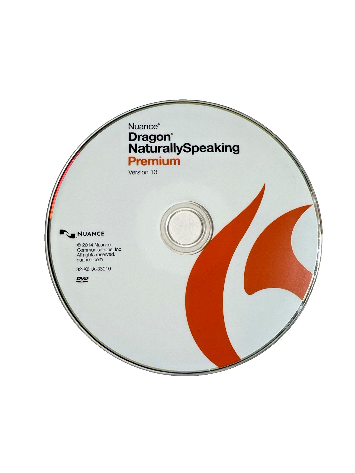 Dragon Naturally Speaking Premium 13 DISC ONLY