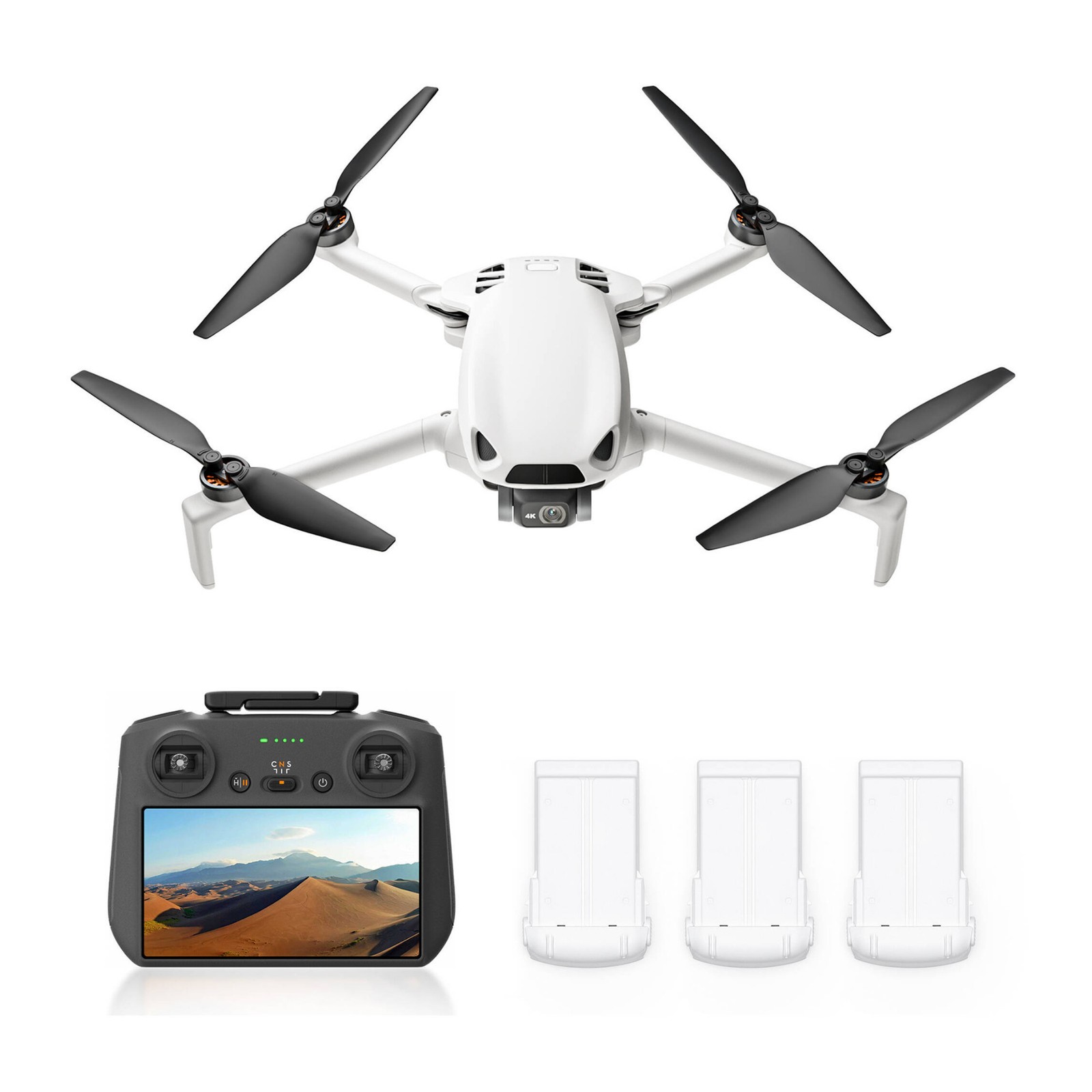 SKYROVER S1 Drone Fly More Combo with Smart Controller (White)