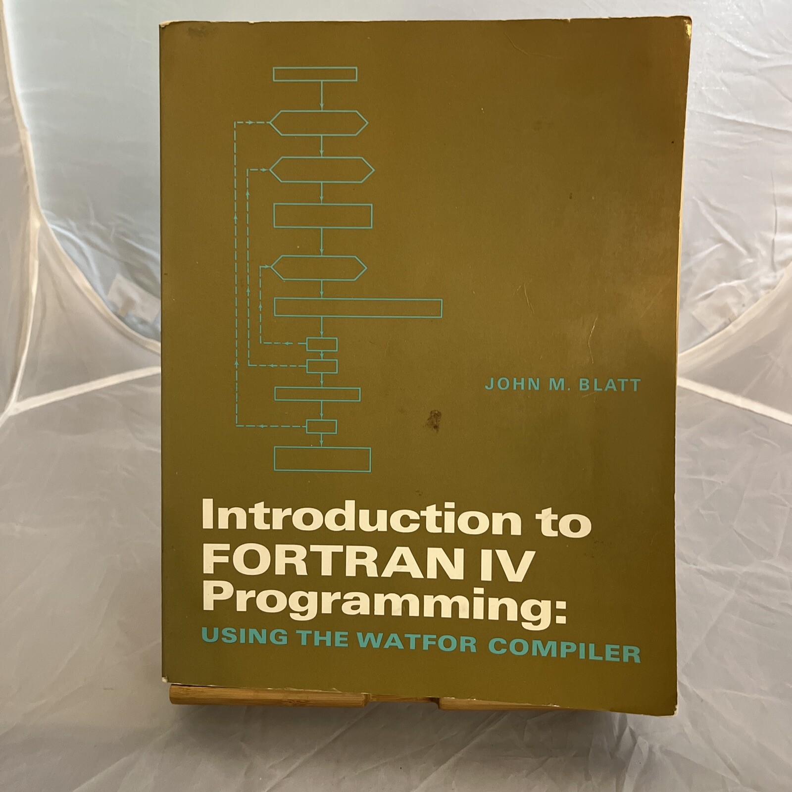 1968 Introduction to Fortran IV Programming Softcover Book John M. Blatt